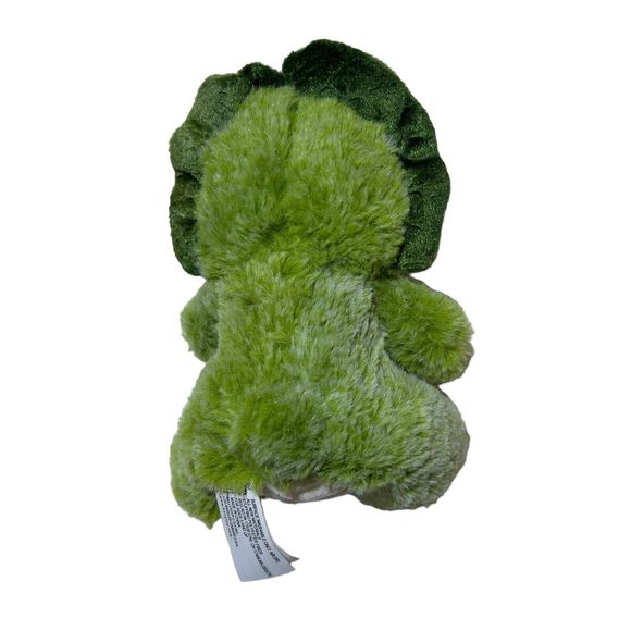 Kellytoy 2017 Triceratop Dinosaur 7” Plush Stuffed Animal Toy Heart Glitter Eyes - Picture 8 of 10